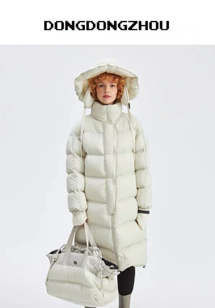 DONGDONGZHOU D0160 2024冬新款设计师品牌女装平行宇宙保暖冬季