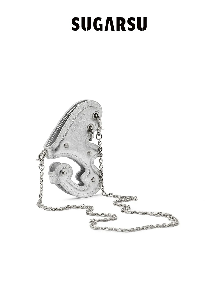 SugarSu酥履 1910新款蝶梦系列蝴蝶腋下手机包单肩小众设计女包