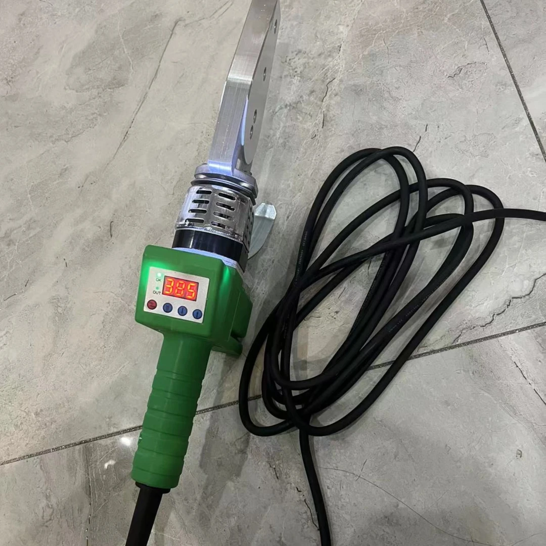 热熔机1800瓦63机器带灯款防烫线高温385度PE焊机PPR热熔器