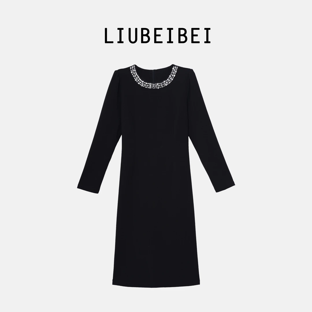 LIUBEIBEI【星河璀璨】新款上新法式高级感高贵典雅连衣裙-8537