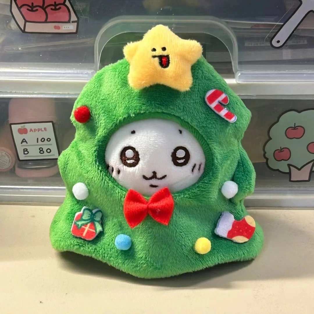 凯蒂猫吉伊圣诞树创意挂件可爱毛绒公仔钥匙扣包包挂饰圣诞节礼物