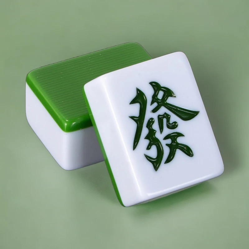 中档136张常用家用麻将牌包邮广东江苏广西畅销蓝色绿色耐摔手搓