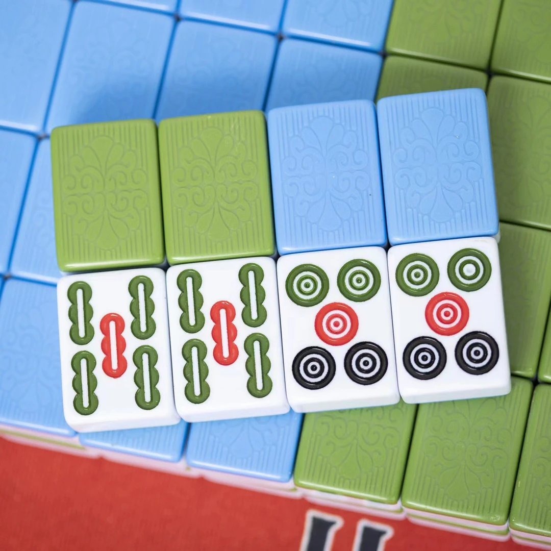 云贵川中档普通麻将湖南东北卡五星包邮耐摔麻将手搓牌家用