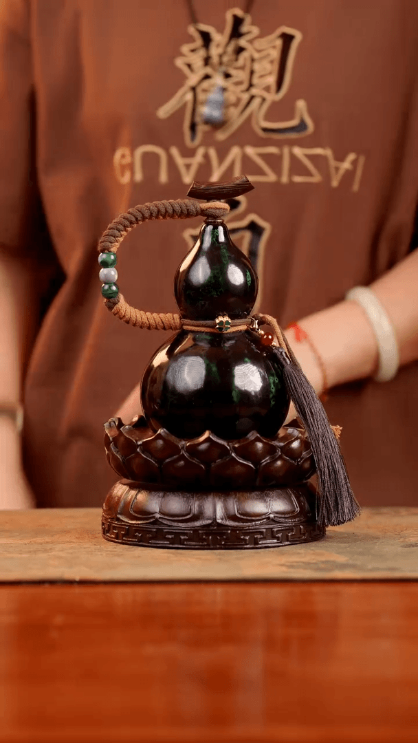 【闪购商品】087大漆葫芦一物一拍记葫堂出品