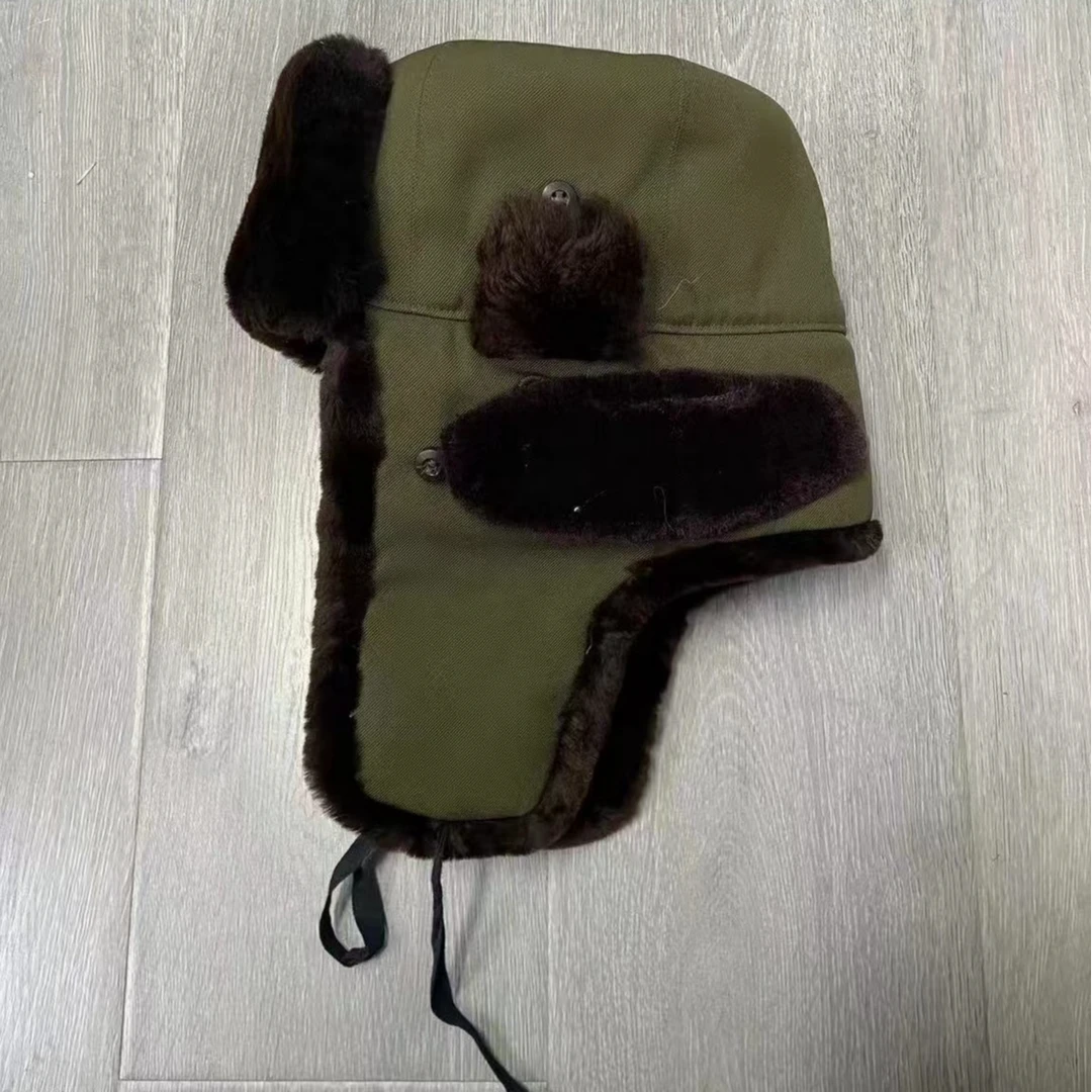 皮帽子保暖加厚户外冬季防寒防风护鼻耳栽绒帽 男女老人帽子