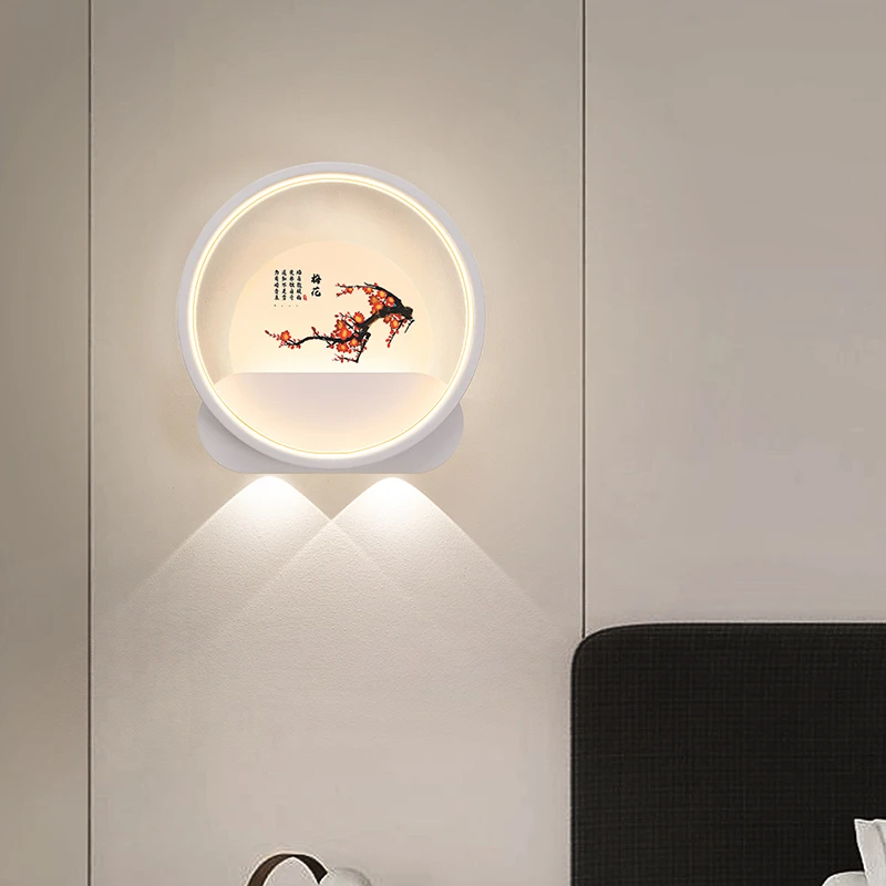 新款床头壁灯北欧书房走廊过道玄关客厅房间卧室楼梯背景墙壁灯具