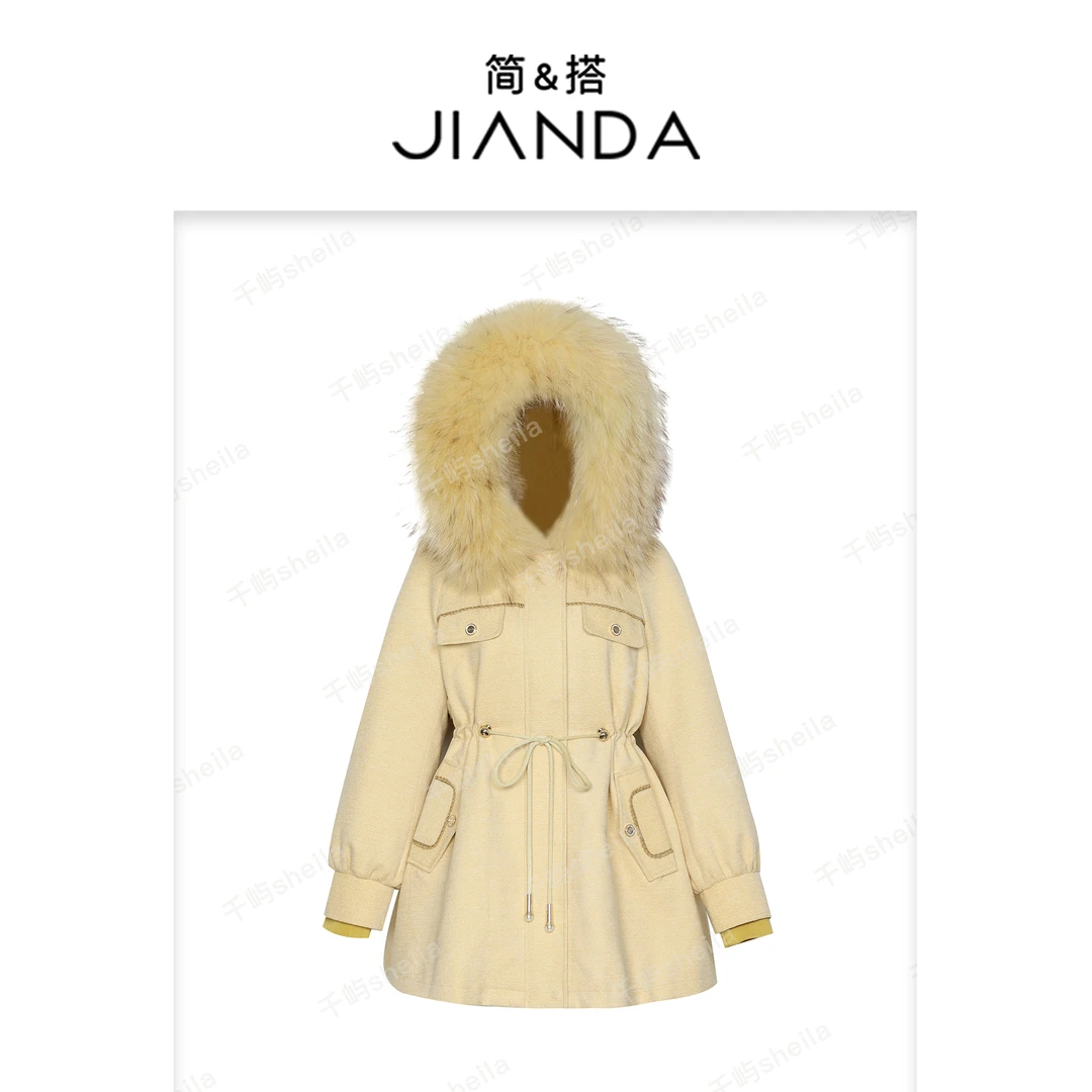 【千屿Sheila】“星河入梦”大毛领皮草244-PC/1201-5302556