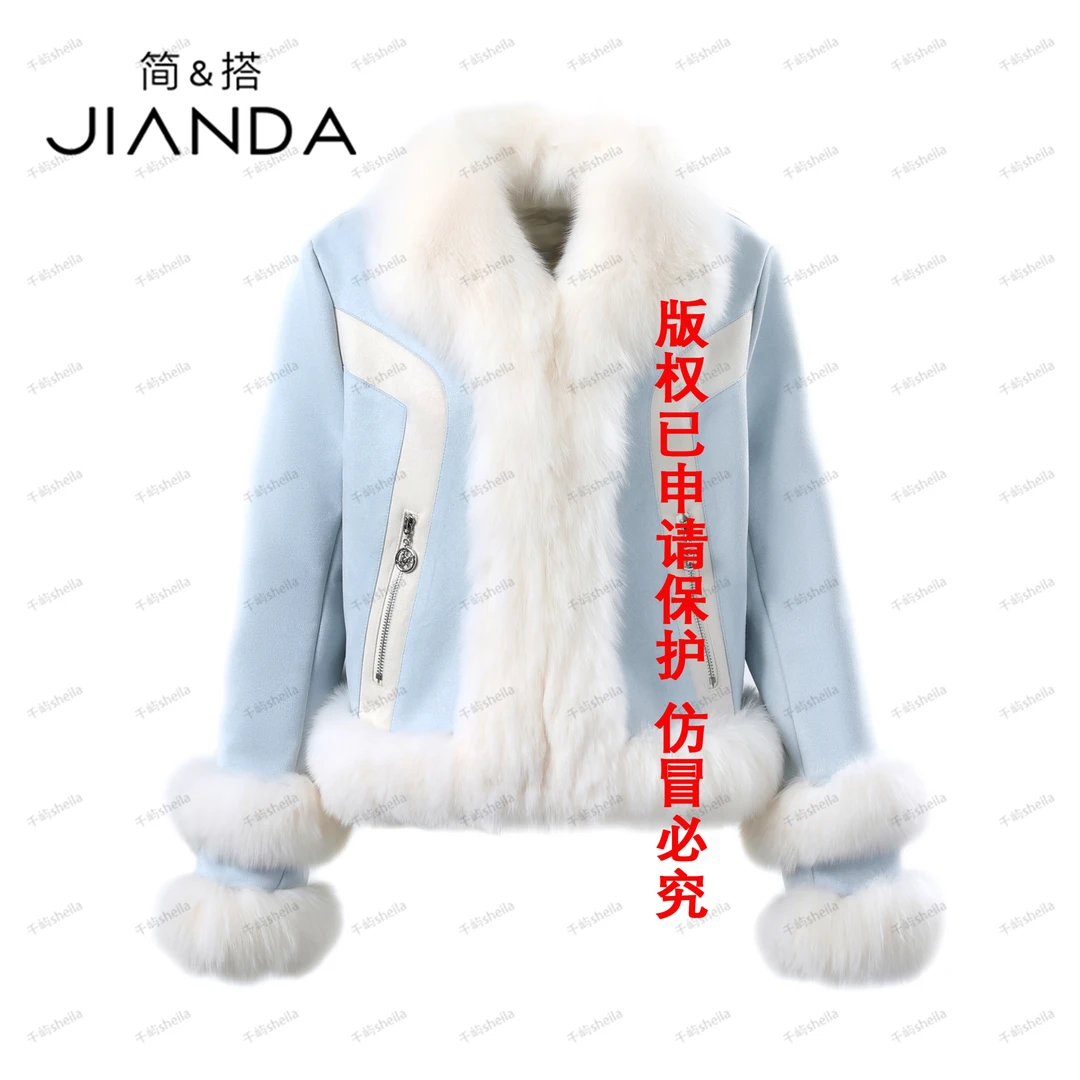 【千屿Sheila】冬季女士羽绒服皮草234-YRF/1116-2359