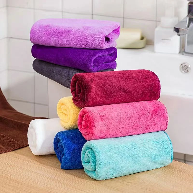 超细纤维日用干发巾加厚毛巾柔软吸水不掉毛家用洗脸洗车抹布家政