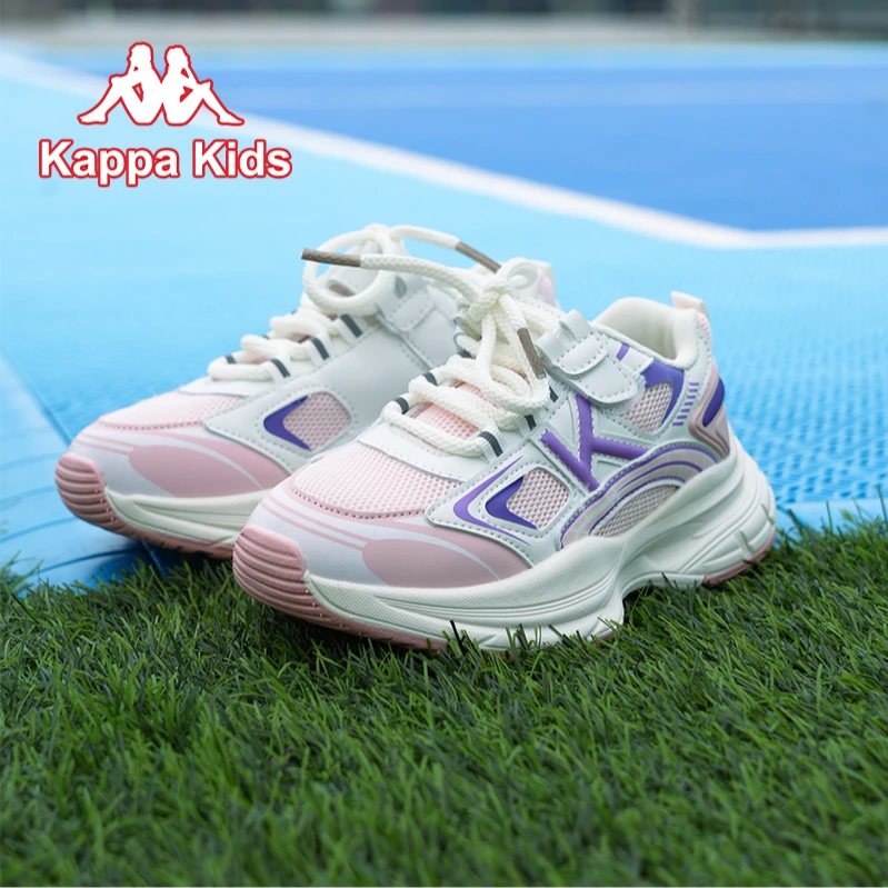 Kappa Kids【断码孤品】网面透气学生休闲鞋潮流时尚百搭厚底运动鞋