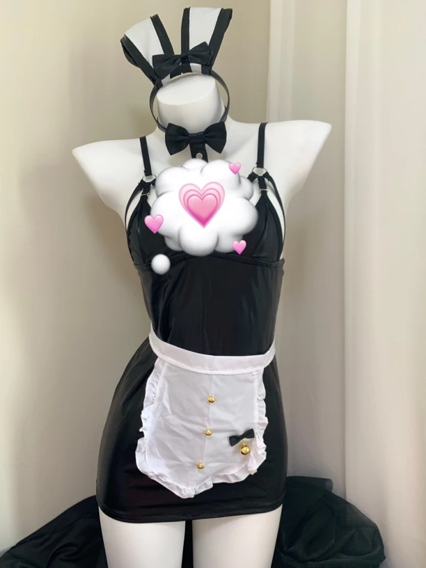 desire/围裙Lolita百搭新款女仆连衣裙动漫中华风纯欲风性感