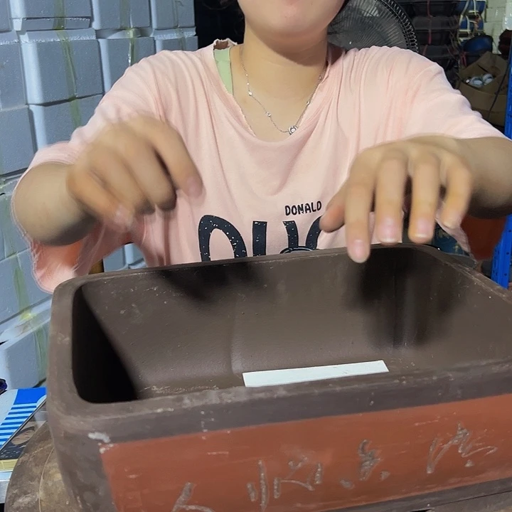 红陶20CM（含）-50CM（不含）34红圆角马槽