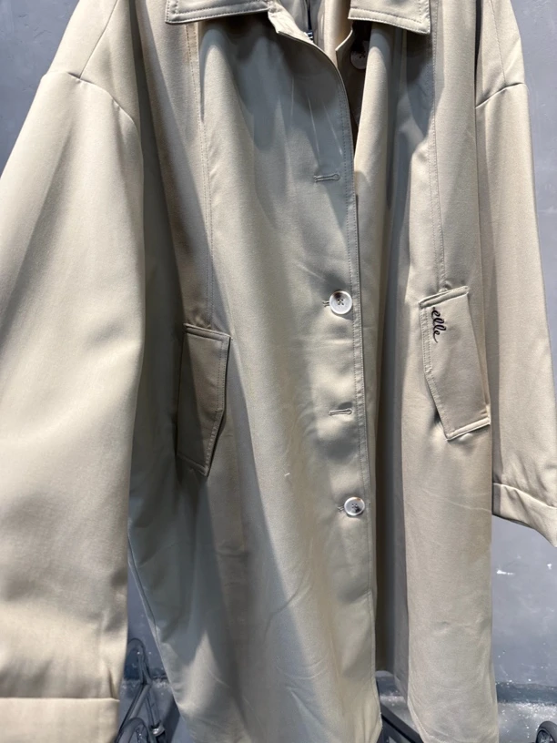 E系列风衣廓形外套