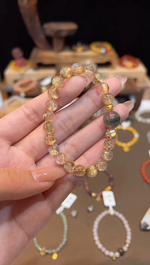 【闪购商品】水晶手链未镶嵌手饰@@E5961