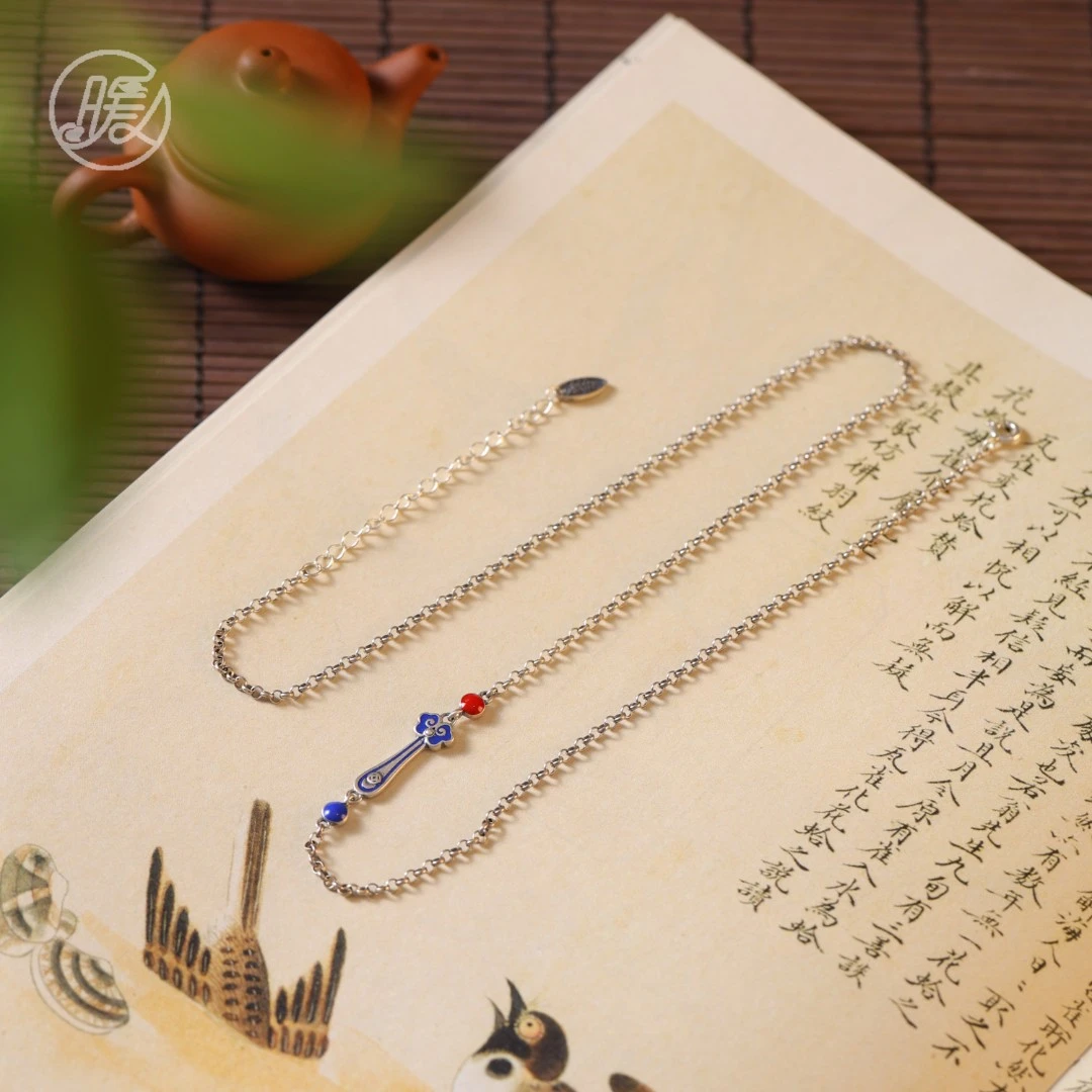 Nuanyan/暖言 链子925银 925银带如意万能链链子Q23