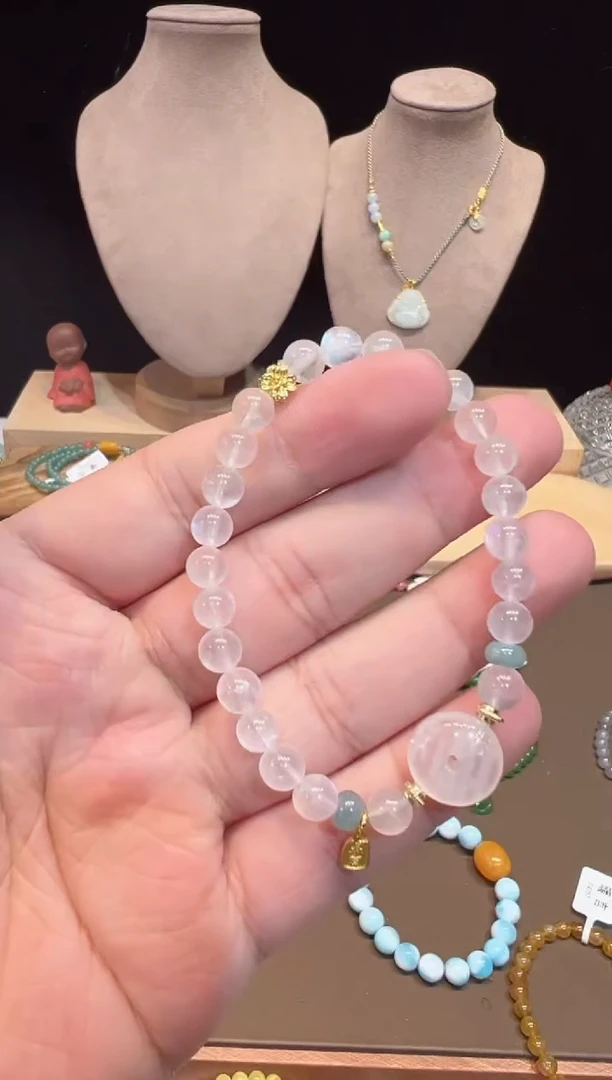 【闪购商品】长石手链未镶嵌手饰@@D2387