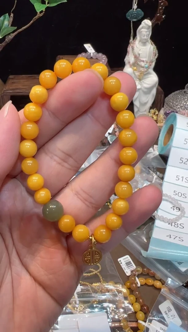 【闪购商品】琥珀手饰未镶嵌手饰@@E683