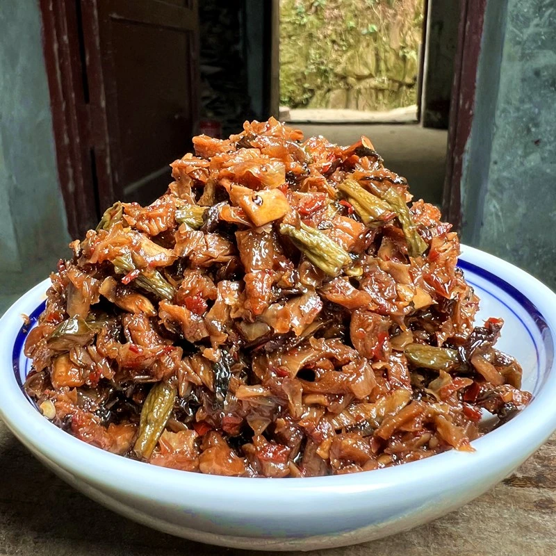 农家特产美食农家香辣外婆菜下饭菜咸菜酱菜萝卜干辣白菜小菜