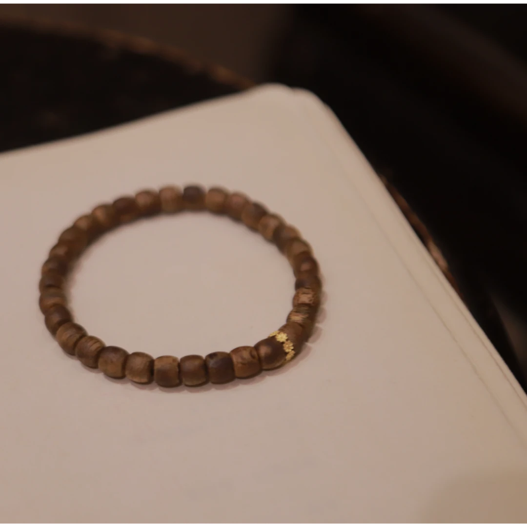 瑞瑾|沉香*手串*18K镶嵌XYC24041417多样性发其一