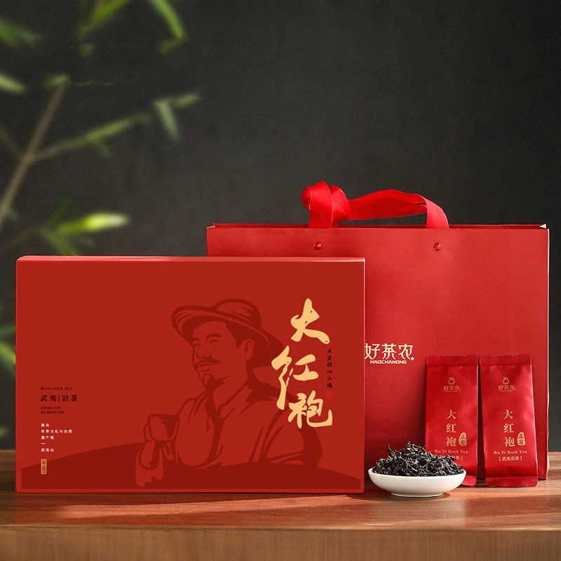 好茶农甄选正宗大红袍茶叶武夷山岩茶肉桂正宗原产地乌龙茶250克