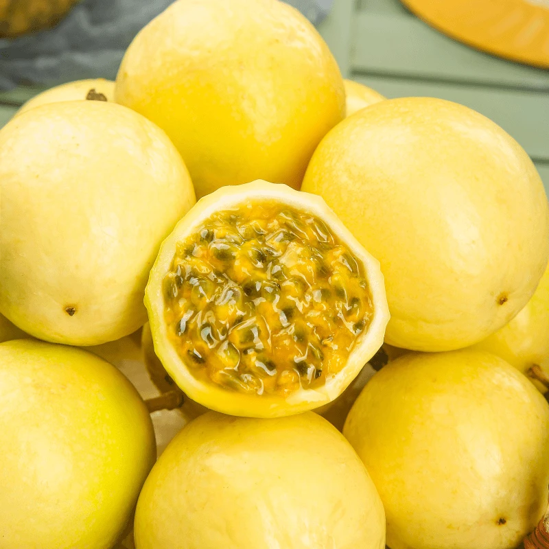 钦蜜9号百香果香甜多汁当季新鲜水果产地直发
