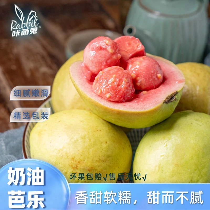 【咔萌兔】福建红心芭乐3斤/4.5斤香甜软糯甜而不腻