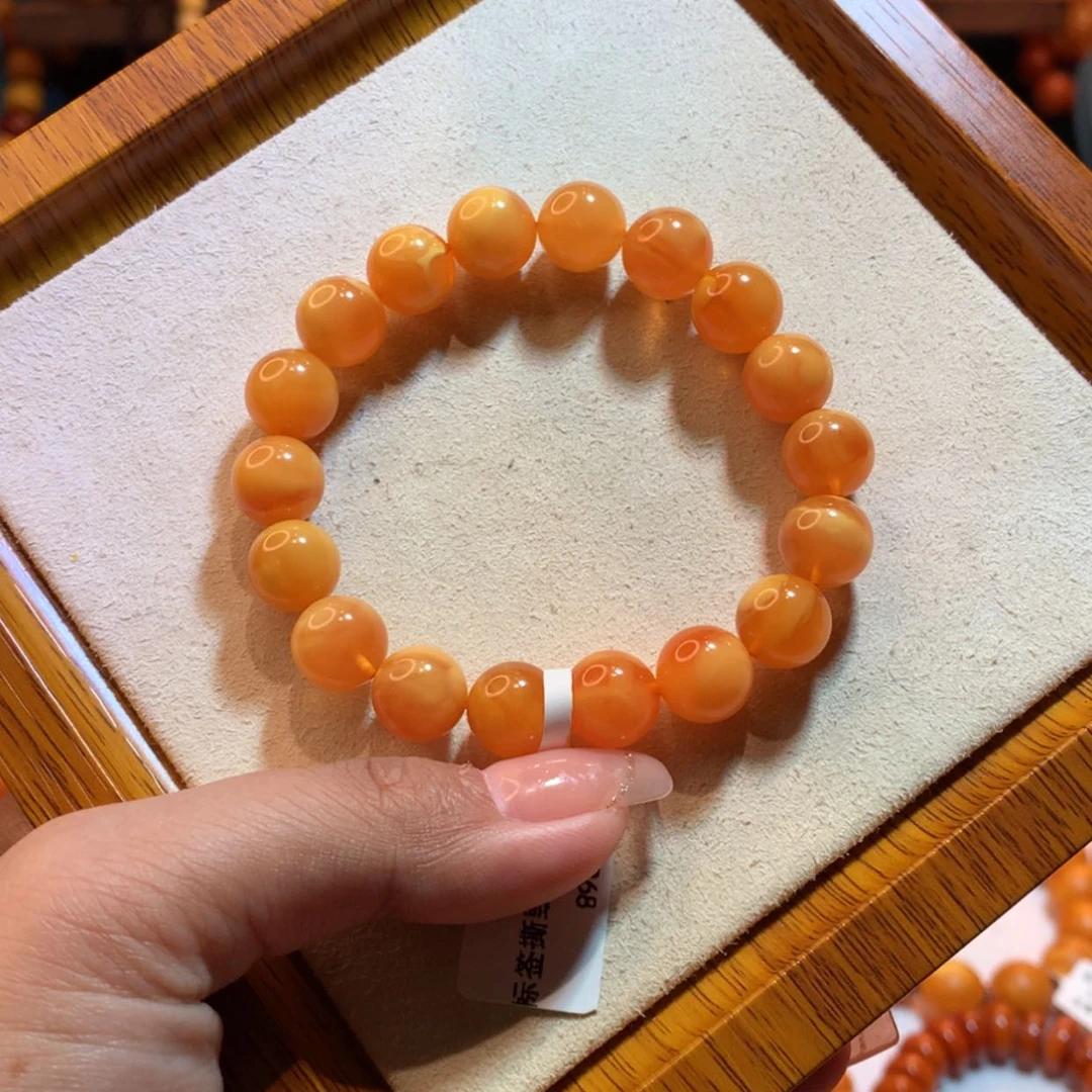 【闪购商品】蜜蜡手串未镶嵌蜜蜡手串