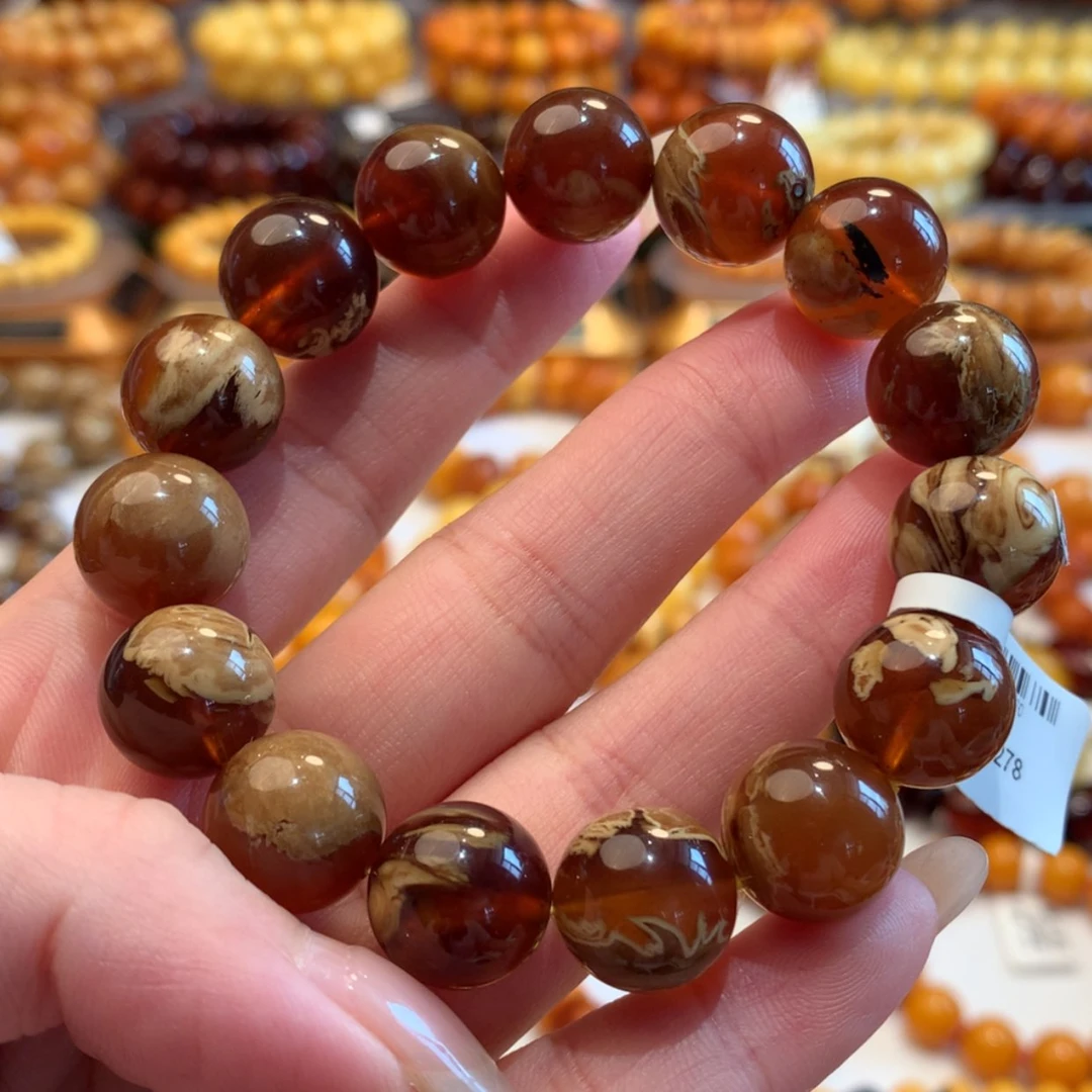 【闪购商品】蜜蜡手串未镶嵌蜜蜡手串
