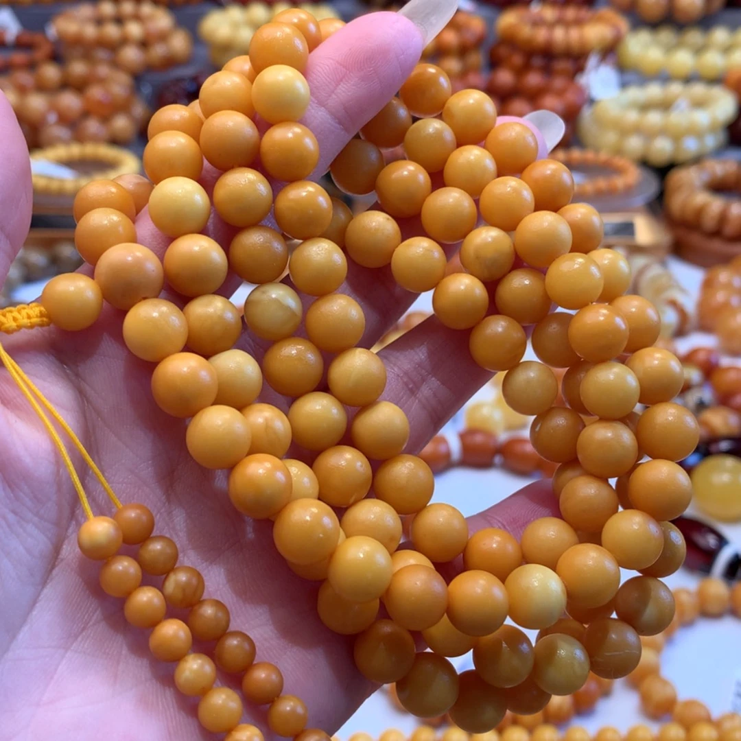 【闪购商品】蜜蜡手链未镶嵌蜜蜡手链