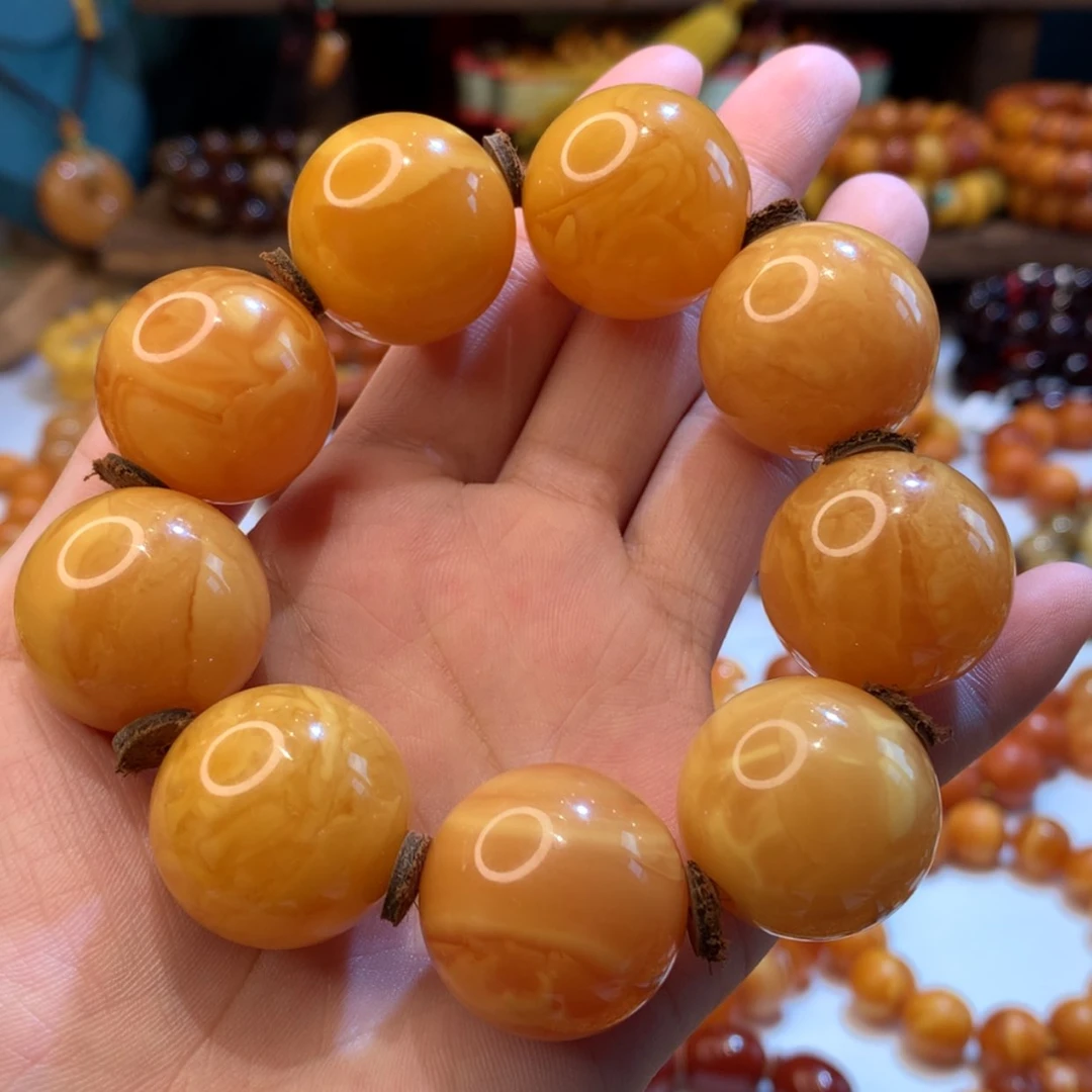 【闪购商品】琥珀手串未镶嵌蜜蜡