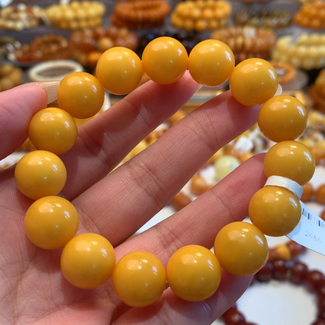 【闪购商品】蜜蜡手串未镶嵌蜜蜡手串