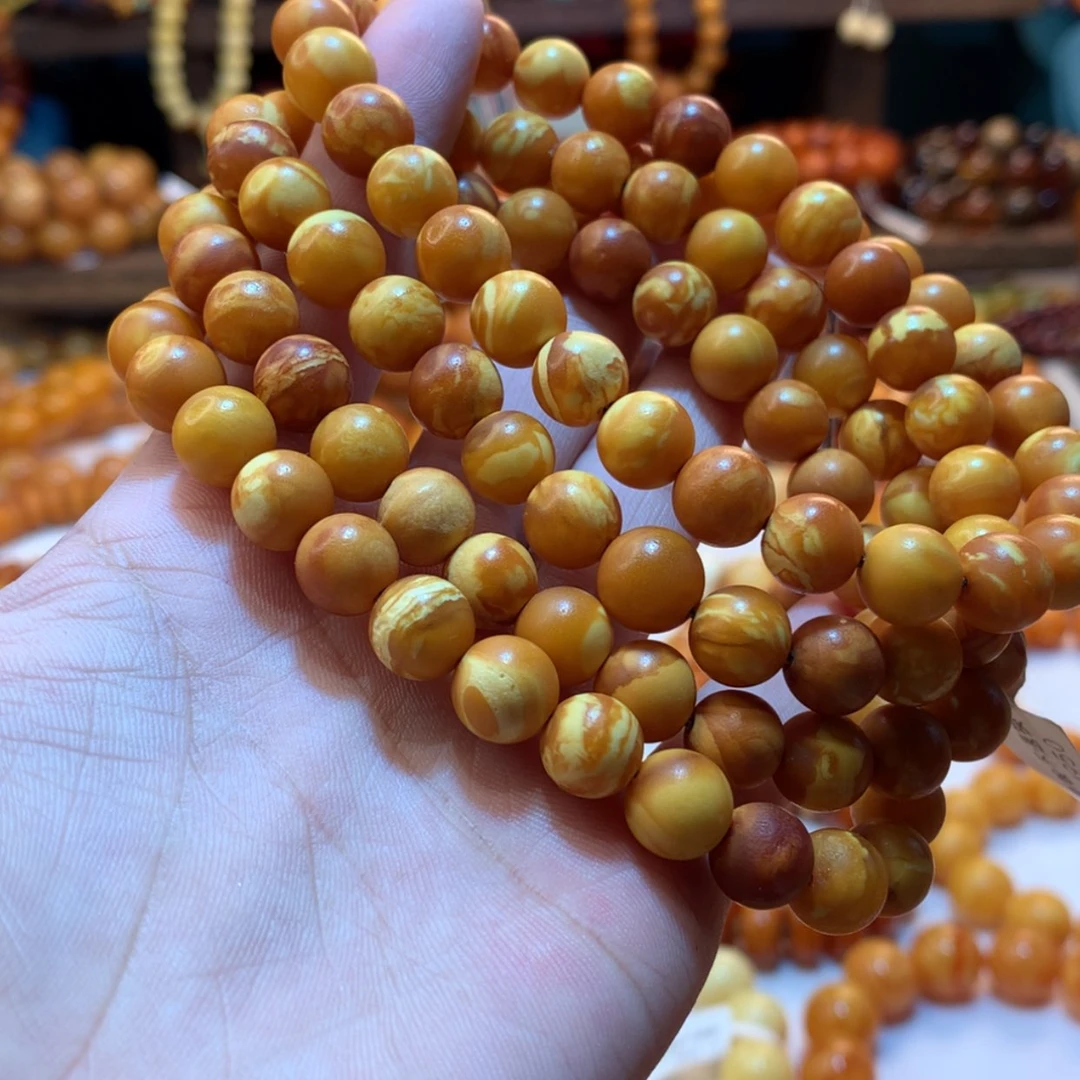 【闪购商品】琥珀手链未镶嵌蜜蜡