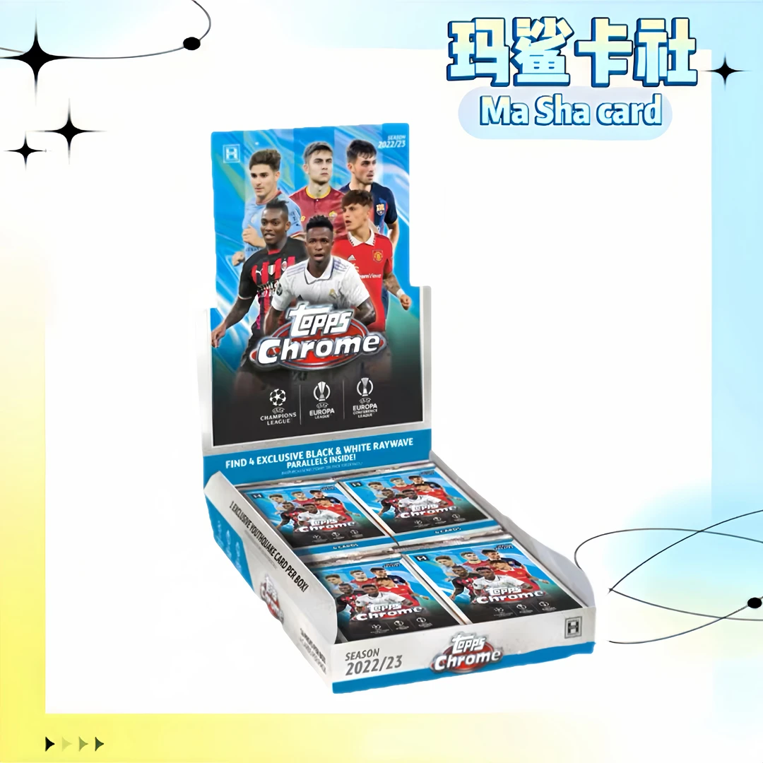 Topps22-23赛季UCC Chrome Lite 欧冠欧战球星卡盲盒（默认代拆）