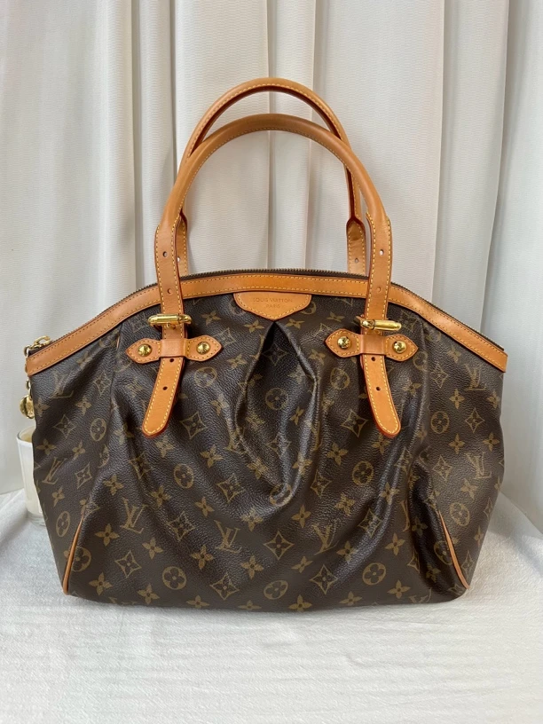 95新 LouisVuitton/路易威登 LV全原老花饺子包托特包手提单肩包