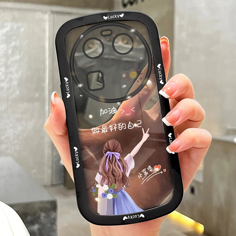 适用oppofindx6手机壳findx6pro做好自己透明硅胶软壳防摔女新款