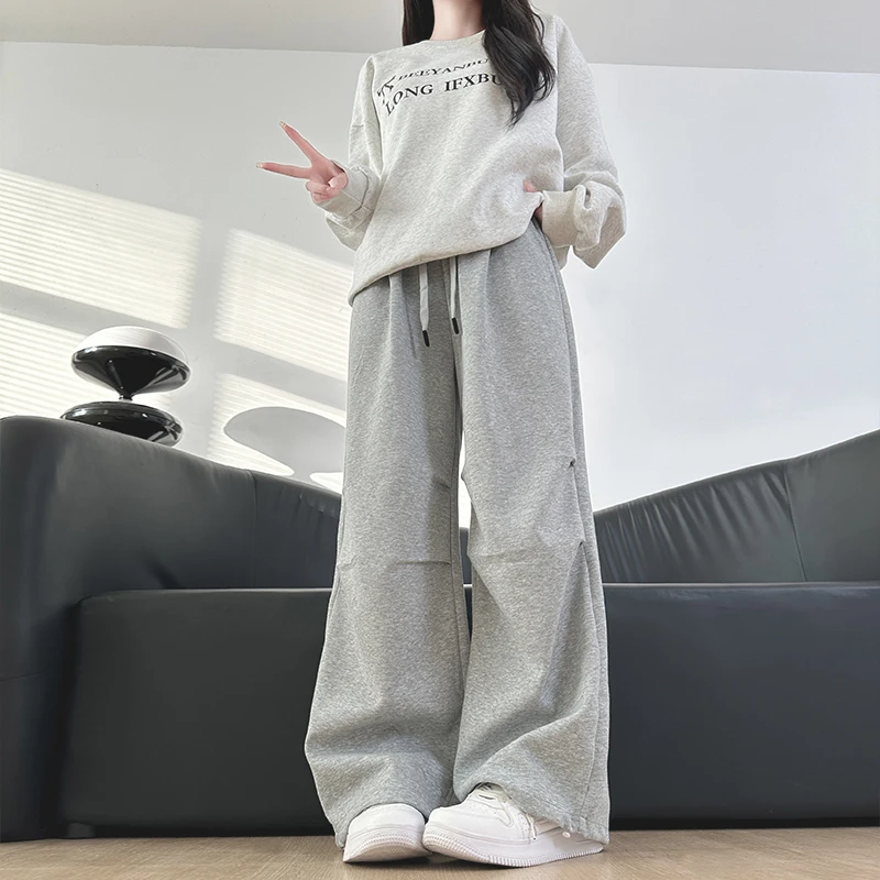 尼恩赛斯潮流抽绳束脚裤宽松潮牌降落伞工装风运动裤休闲伞兵卫裤