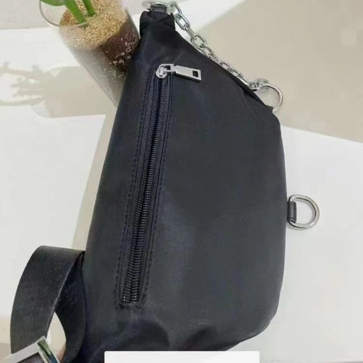 【PGXIAOM】小二定制出街必备 休闲百搭黑色腰包2514