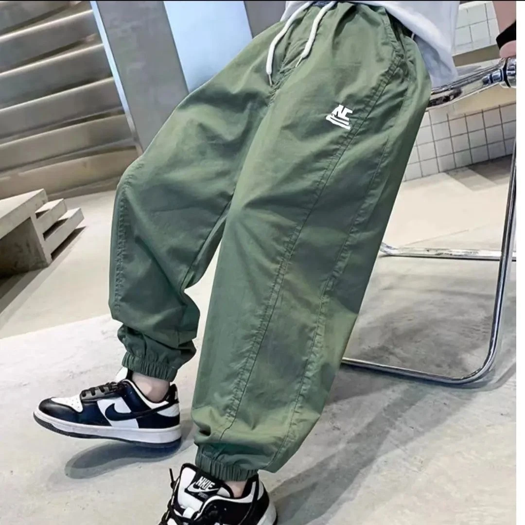 【清版不补】速干柔软中大童休闲裤防蚊裤夏季运动儿童帅气夏款