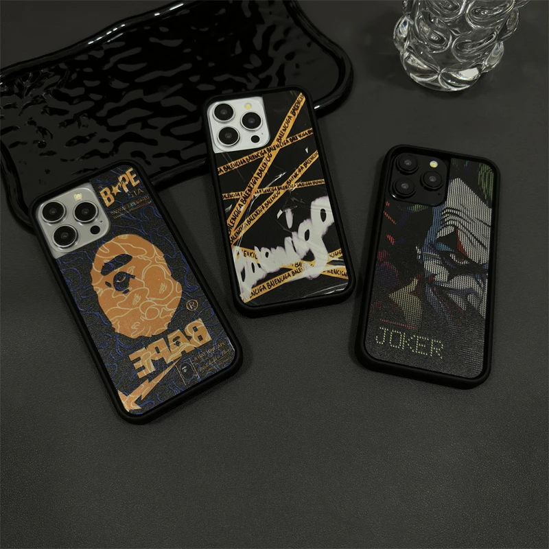 个性潮酷刀锋iPhone16promax手机壳适用于苹果15潮牌14磨砂13防摔