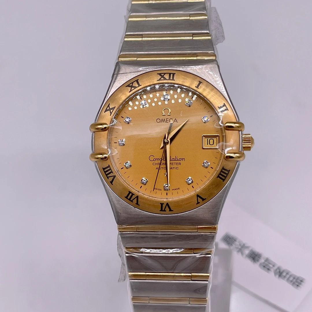 95新 Omega/欧米茄 嘉兴慕时名品，欧米茄星座系列男表，35口径，