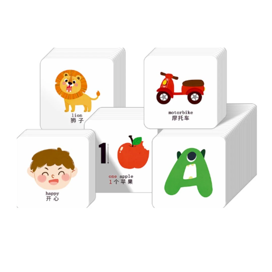 点读双语认知卡