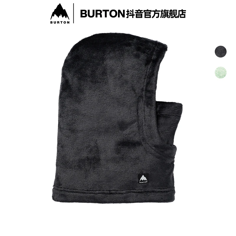 BURTON伯顿官方儿童CORA加厚加绒时尚黑色护脸保暖滑雪骑车面罩
