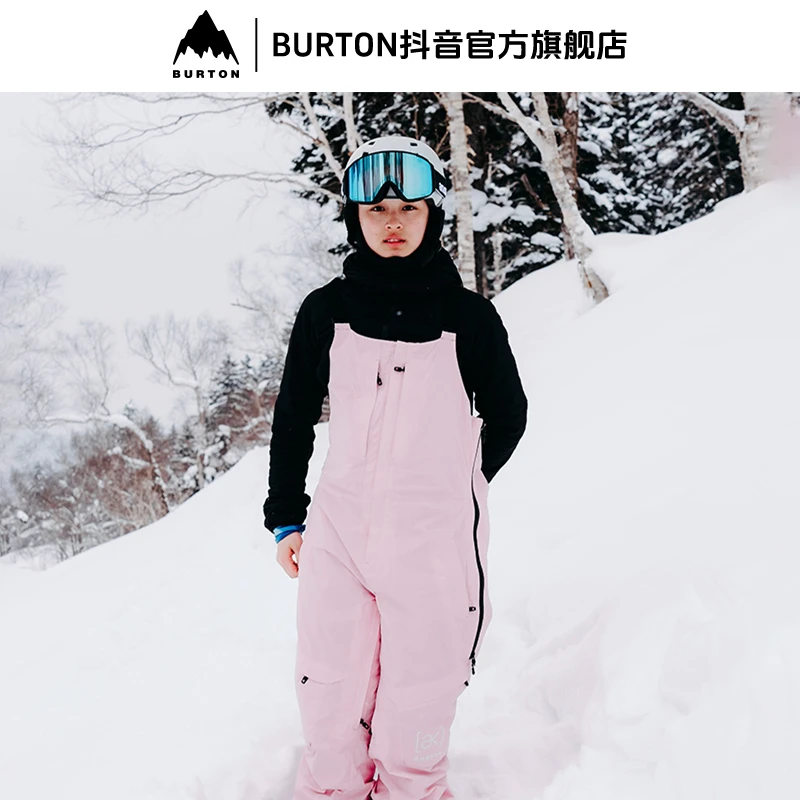 BURTON伯顿官方旗舰店女[ak] KIMMY GORETEX 2L背带保暖滑雪裤