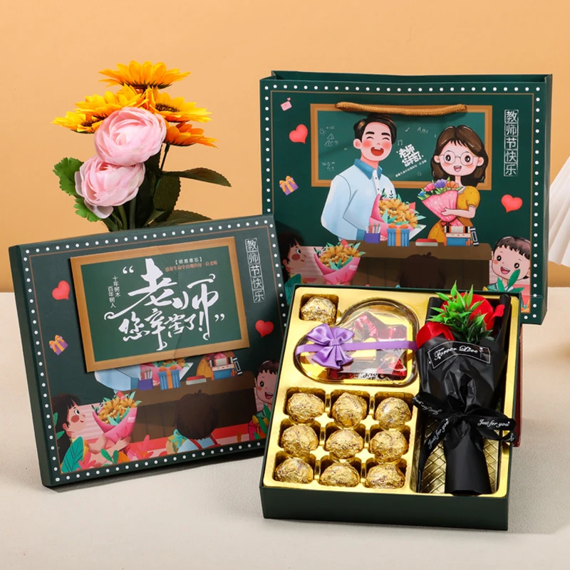 Dove/德芙巧克力礼盒装教师节礼物送女老师花束感谢男恩师创意diy