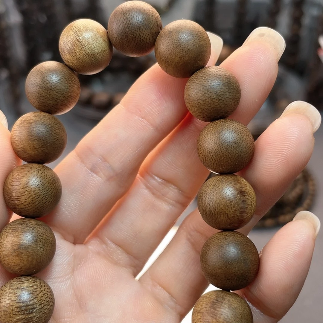 沉香手串富森红土