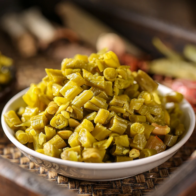 泡豇豆腌制咸菜下饭菜酸豆角贵州特产258克爽脆老坛原味传统酸爽