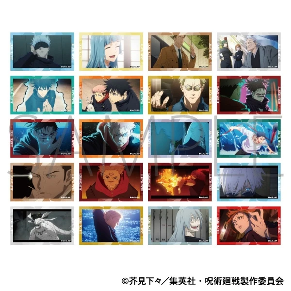 【国内现货】咒术回战涉谷事变食玩卡贴纸盲抽