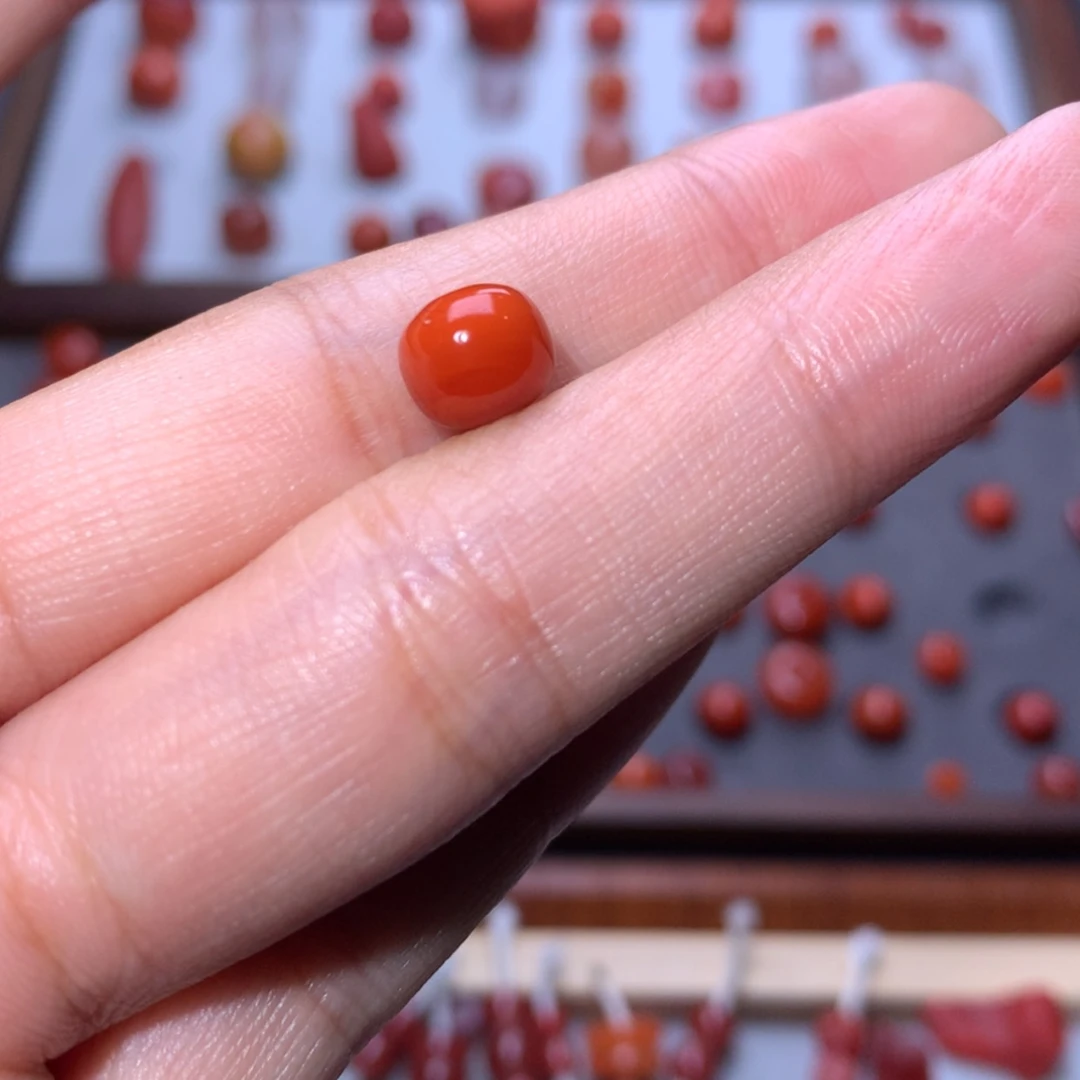 【闪购商品】南红玛瑙老型微纹未镶嵌越****龍8×7