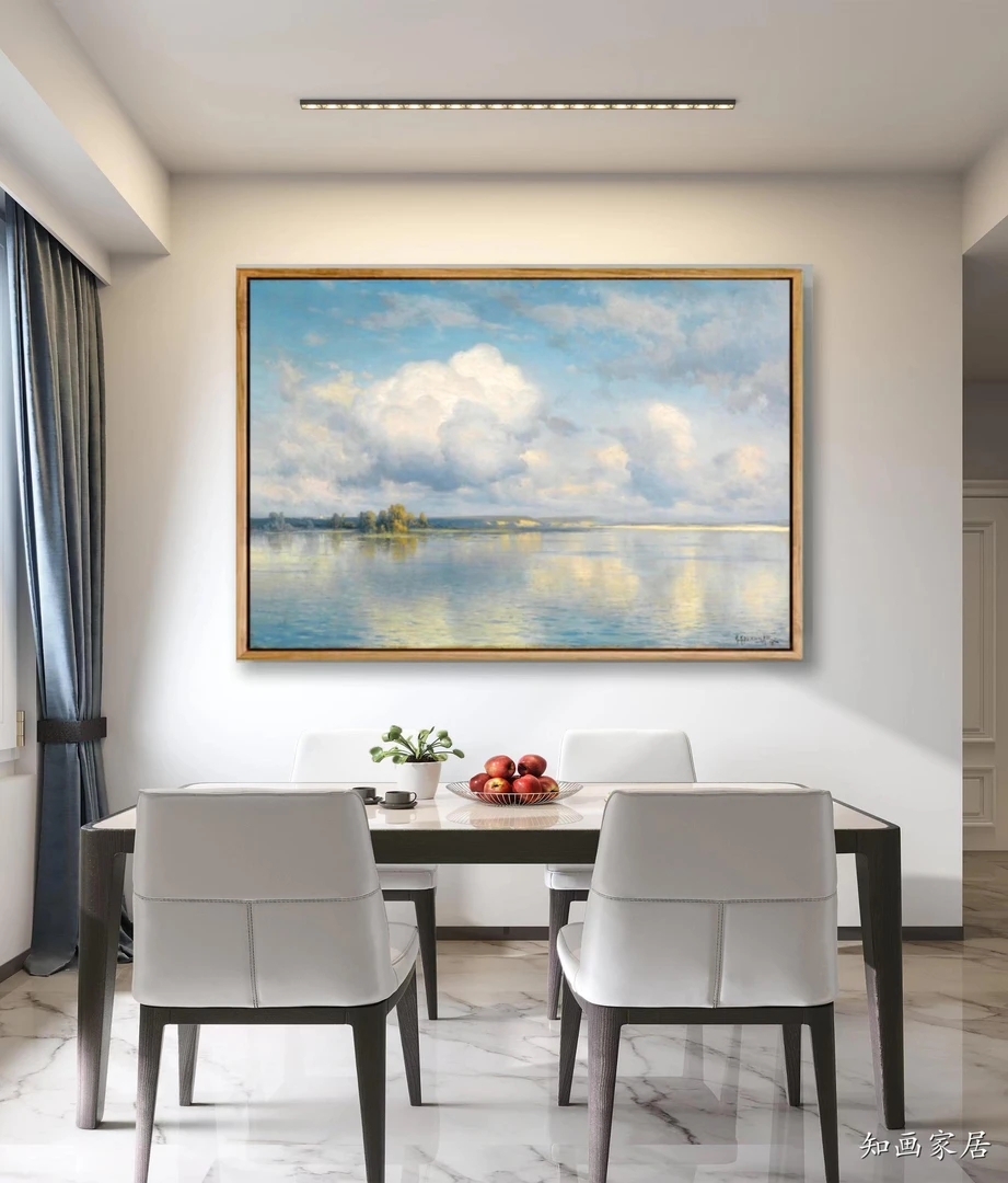 康斯坦丁-天空之境 客厅餐厅卧室书房 欧式挂画