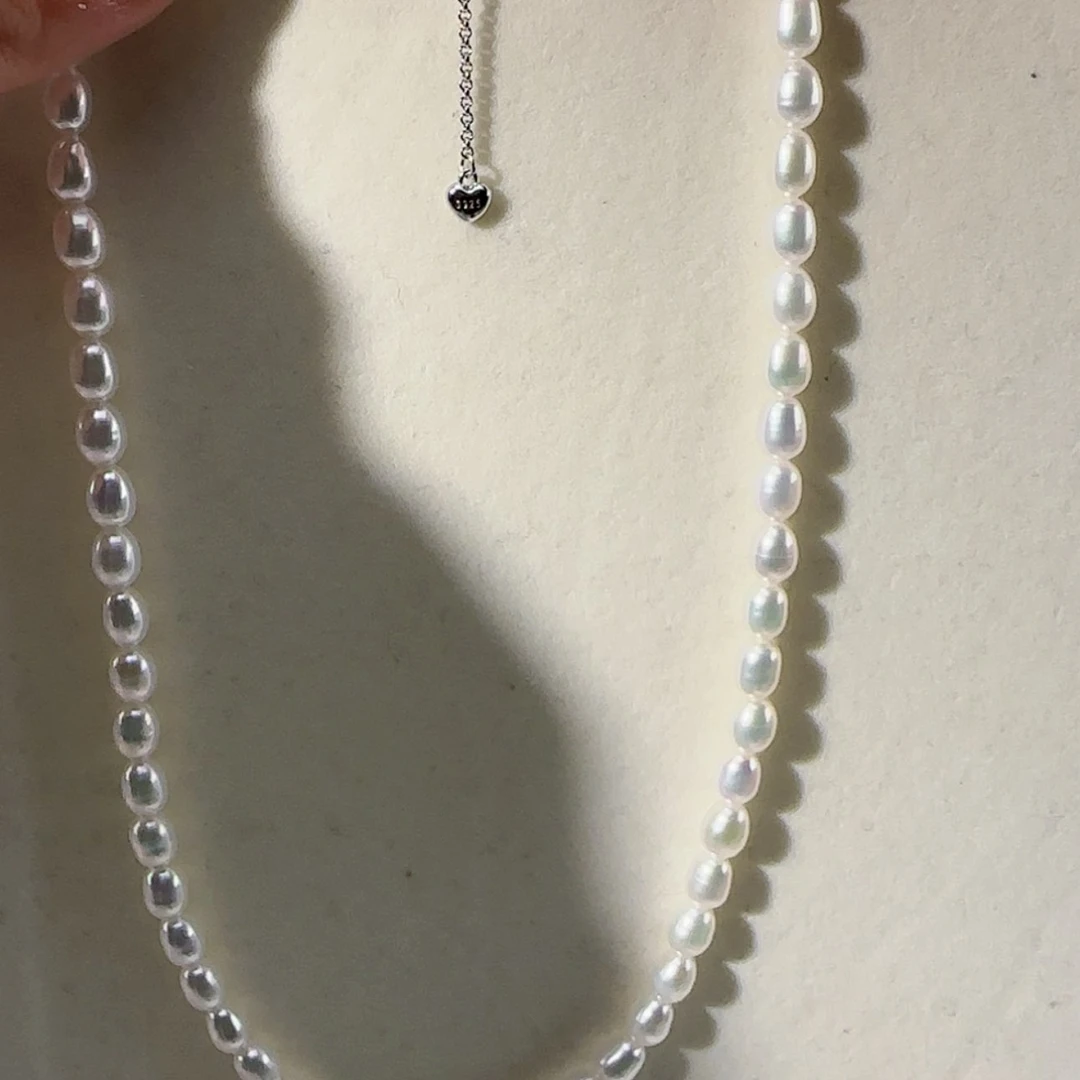 【闪购商品】淡水珍珠颈饰银S925镶嵌P****R